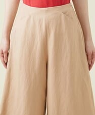 GHLGU01330 Sybilla(シビラ) リネンレーヨンフォルムパンツ ベージュ