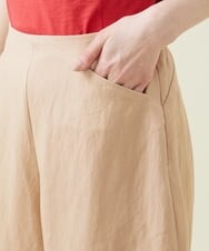 GHLGU01330 Sybilla(シビラ) リネンレーヨンフォルムパンツ ベージュ
