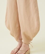GHLGU01330 Sybilla(シビラ) リネンレーヨンフォルムパンツ ベージュ