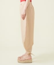 GHLGU01330 Sybilla(シビラ) リネンレーヨンフォルムパンツ ベージュ