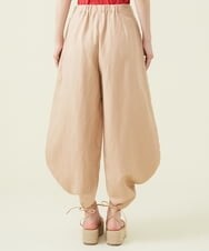 GHLGU01330 Sybilla(シビラ) リネンレーヨンフォルムパンツ ベージュ