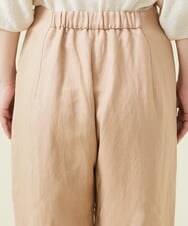 GHLGU02300 Sybilla(シビラ) リネンレーヨンワイドパンツ ベージュ