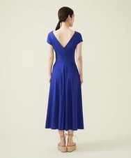 GHPGT81560 Sybilla(シビラ) 【SYBILLA DRESS】ウエストステッチジャージードレス ブルー