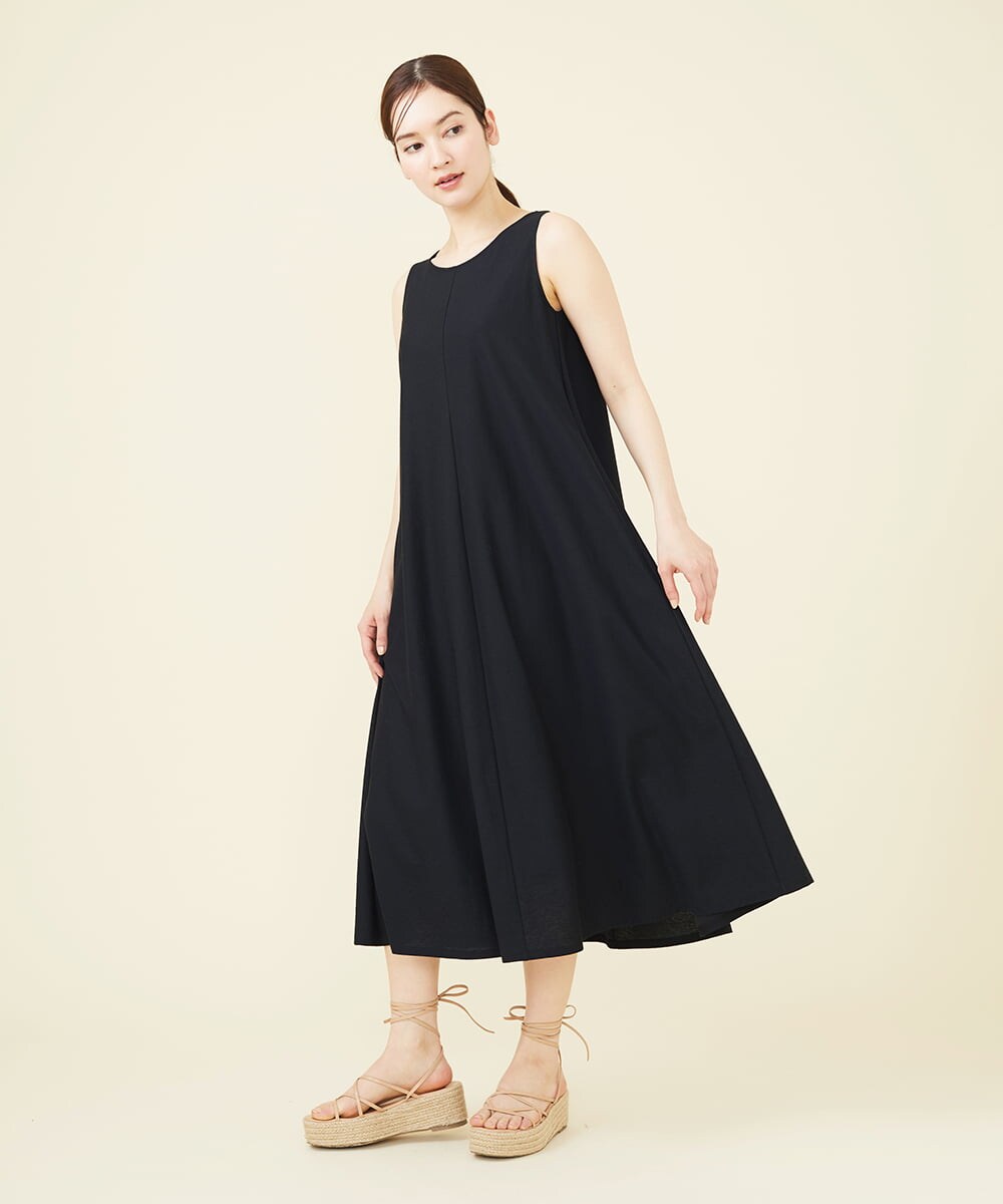 PLAYA】コットンリネンジャージードレス(ワンピース) | Sybilla(シビラ  