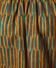 GJBAE37180 Jocomomola(ホコモモラ) Calle del los Libreros ストライプブラウス イエロー