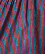 GJBAE37180 Jocomomola(ホコモモラ) Calle del los Libreros ストライプブラウス イエロー