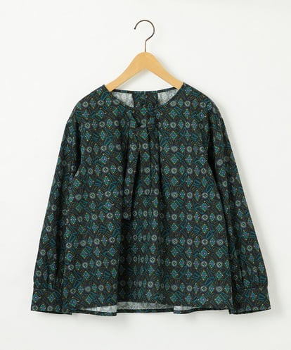 GJBDD32200 Jocomomola Hidalgo 幾何調プリントブラウス