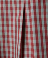 GJBDD33180 Jocomomola(ホコモモラ) 【2WAY】 Sillin ギンガムチェック オーバーブラウス レッド