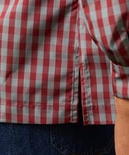 GJBDD33180 Jocomomola(ホコモモラ) 【先行予約】2WAY ギンガムチェック オーバーブラウス レッド