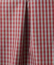 GJBDD33180 Jocomomola(ホコモモラ) 【先行予約】2WAY ギンガムチェック オーバーブラウス レッド