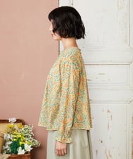 GJBDE02250 Jocomomola(ホコモモラ) La mancha ドット総刺繍ブラウス アイボリー