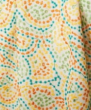 GJBDE02250 Jocomomola(ホコモモラ) La mancha ドット総刺繍ブラウス アイボリー