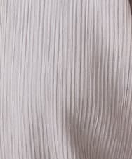 GJBDE44180 Jocomomola(ホコモモラ) RIO 襟付き楊柳ブラウス ライトグレー