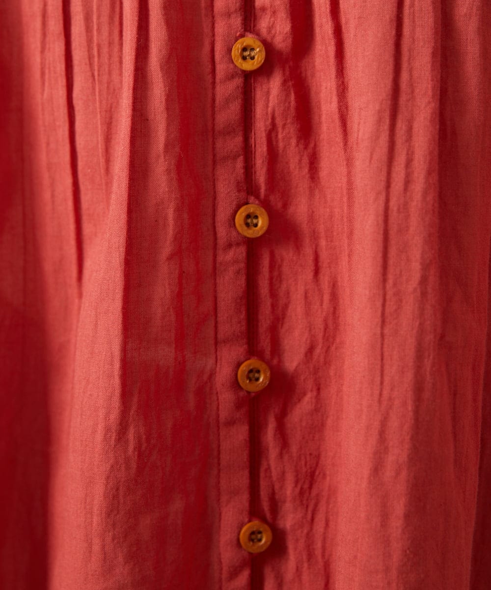 GJBFD01200 Jocomomola(ホコモモラ) Baile animal アニマル刺繍ブラウス レッド