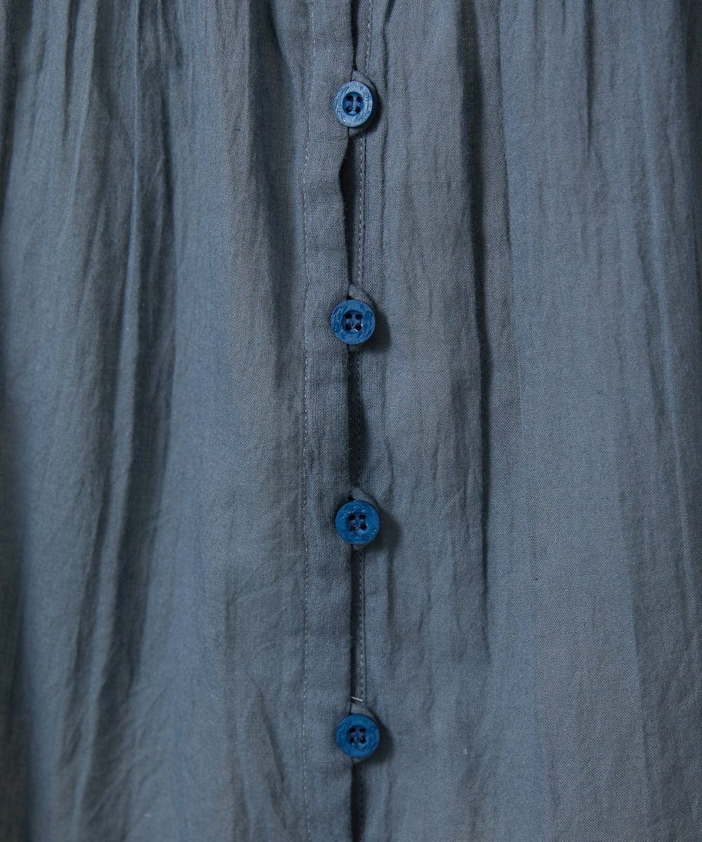 GJBFD01200 Jocomomola(ホコモモラ) Baile animal アニマル刺繍ブラウス グレー