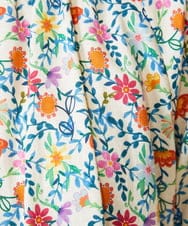 GJBFD30200 Jocomomola(ホコモモラ) 【早割10％OFF】 フラワープリントブラウス アイボリー