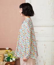 GJBFD30200 Jocomomola(ホコモモラ) 【早割10％OFF】 フラワープリントブラウス アイボリー