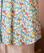 GJBFD30200 Jocomomola(ホコモモラ) 【早割10％OFF】 フラワープリントブラウス アイボリー