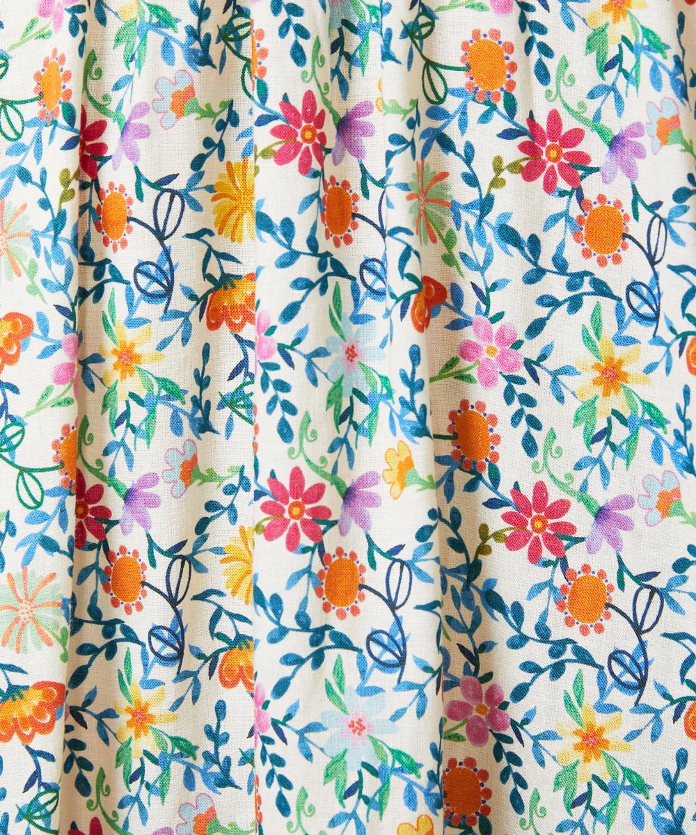 GJBFD30200 Jocomomola(ホコモモラ) 【早割10％OFF】 フラワープリントブラウス アイボリー