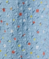 GJBFD34200 Jocomomola(ホコモモラ) エンボスドットブラウス ライトブルー