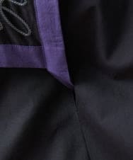 GJBFS70200 Jocomomola(ホコモモラ) Corrida 刺繍ブラウス ブラック