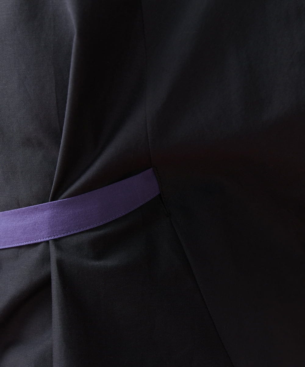 GJBFS70200 Jocomomola(ホコモモラ) Corrida 刺繍ブラウス ブラック