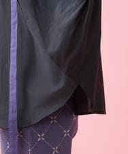 GJBFS70200 Jocomomola(ホコモモラ) Corrida 刺繍ブラウス ブラック