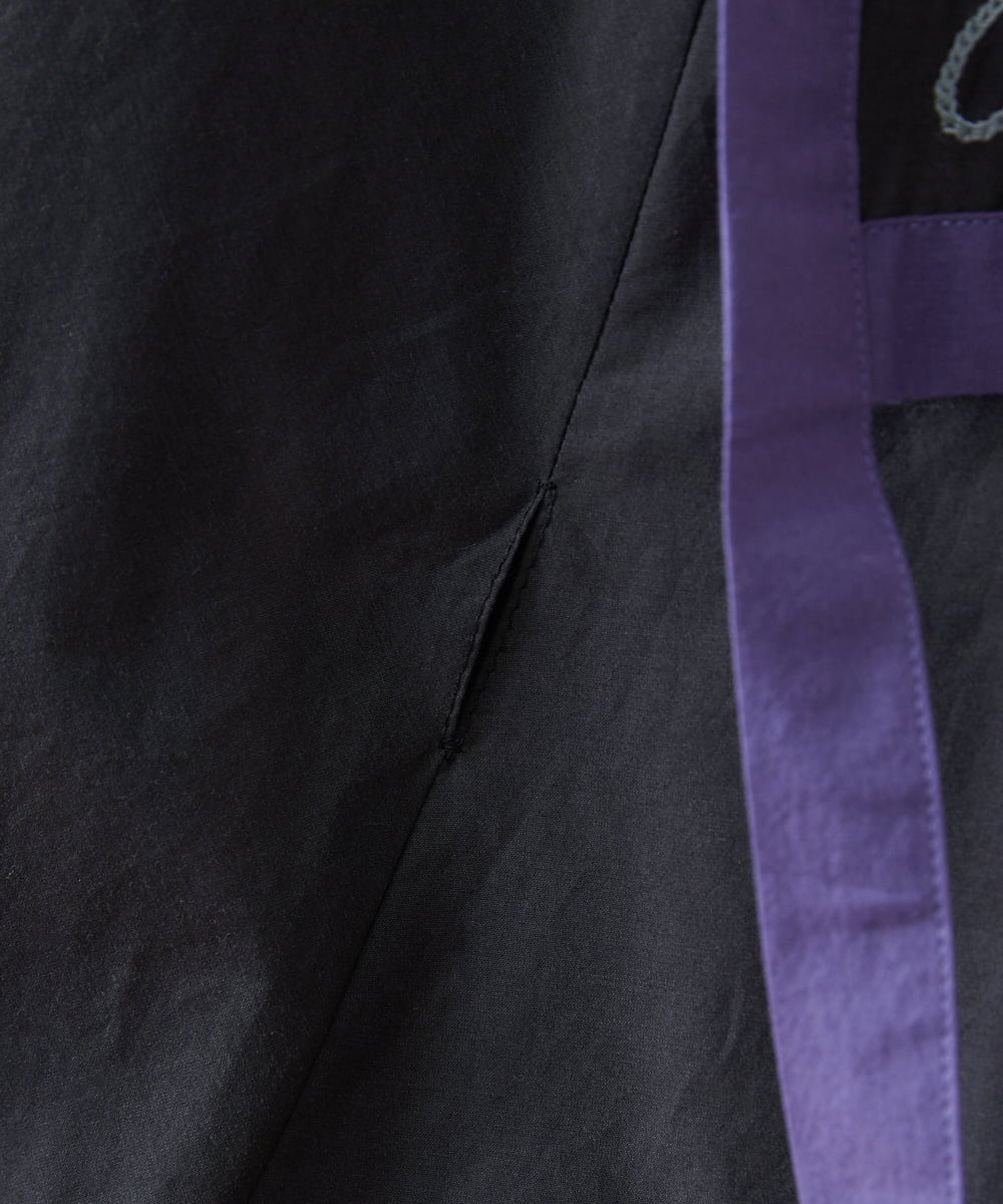 GJBFS70200 Jocomomola(ホコモモラ) Corrida 刺繍ブラウス ブラック