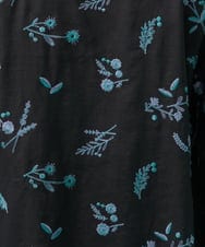 GJBGB51250 Jocomomola(ホコモモラ) Abundancia de flores フラワー総刺繍ブラウス ラベンダー