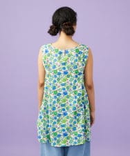 GJBGD01230 Jocomomola(ホコモモラ) Don Quijote フラワープリントブラウス アイボリー