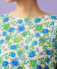 GJBGD01230 Jocomomola(ホコモモラ) Don Quijote フラワープリントブラウス アイボリー