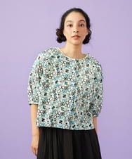 GJBGD34240 Jocomomola(ホコモモラ) Semilla フラワー総刺繍ブラウス アイボリー