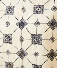 GJBGV32200 Jocomomola(ホコモモラ) Petalo 総刺繍五分袖ブラウス アイボリー