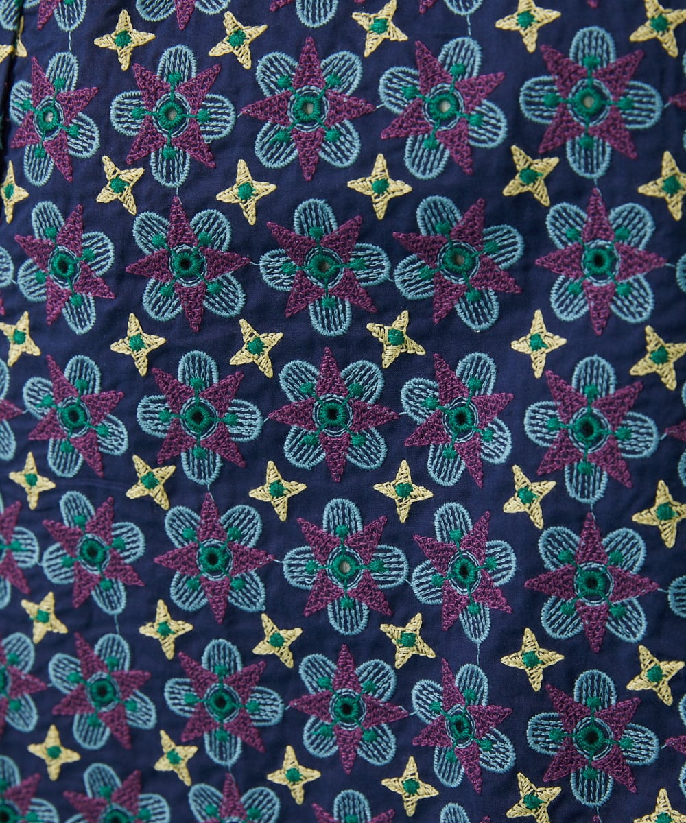 GJBGW51220 Jocomomola(ホコモモラ) Dulce 総刺繍ブラウス ピンク