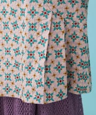 GJBGW51220 Jocomomola(ホコモモラ) Dulce 総刺繍ブラウス ピンク