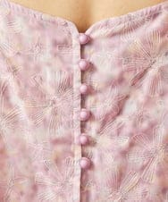 GJBHD51240 Jocomomola(ホコモモラ) 【2WAY】Ilusion フラワー総刺繍ブラウス ピンク