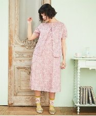 GJBHD51240 Jocomomola(ホコモモラ) 【2WAY】Ilusion フラワー総刺繍ブラウス ピンク
