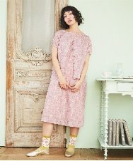 GJBHD51240 Jocomomola(ホコモモラ) 【2WAY】Ilusion フラワー総刺繍ブラウス ピンク