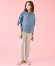 GJBJV32180 Jocomomola(ホコモモラ) Merienda プリントブラウス グリーン