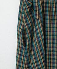 GJEAA35300 Jocomomola(ホコモモラ) Espina チェックジャンパースカート ブルーグリーン