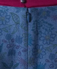 GJEAE03300 Jocomomola(ホコモモラ) Calle de Bordadores フラワープリントジャンパースカートワンピース ベージュ