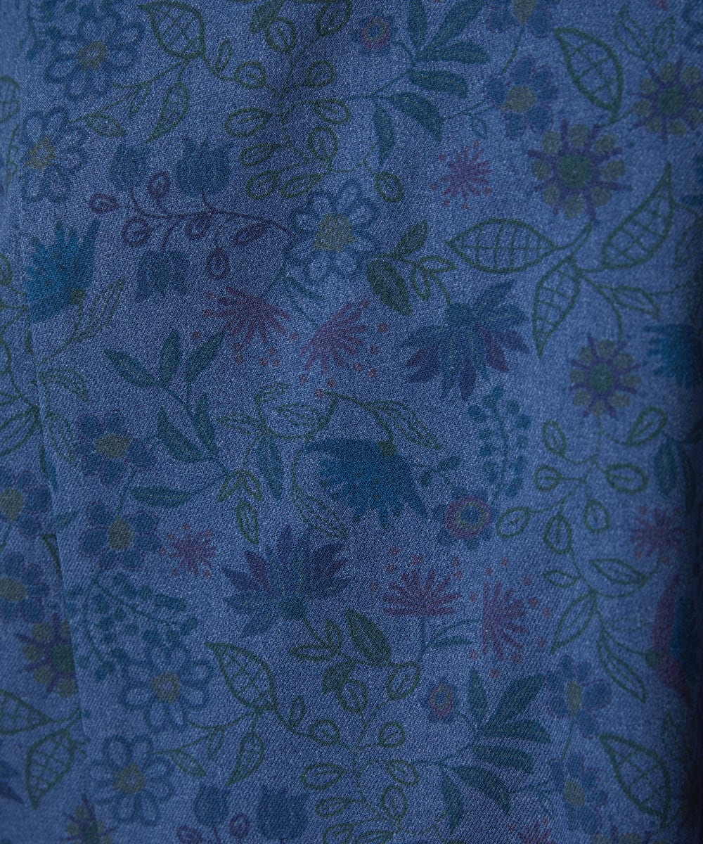 GJEAE03300 Jocomomola(ホコモモラ) Calle de Bordadores フラワープリントジャンパースカートワンピース ベージュ