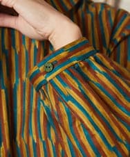 GJEAE37280 Jocomomola(ホコモモラ) Calle del los Libreros ストライプワンピース レッド