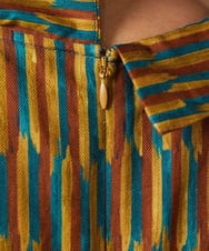 GJEAE37280 Jocomomola(ホコモモラ) Calle del los Libreros ストライプワンピース レッド