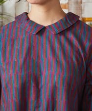 GJEAE37280 Jocomomola(ホコモモラ) Calle del los Libreros ストライプワンピース レッド