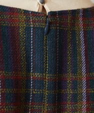 GJEAE41300 Jocomomola(ホコモモラ) Arriate チェック柄ジャンパースカートワンピース ベージュ