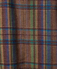 GJEAE41300 Jocomomola(ホコモモラ) Arriate チェック柄ジャンパースカートワンピース ベージュ