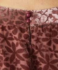 GJEAE51350 Jocomomola(ホコモモラ) Tardin calido オパールフラワーモチーフワンピース ブルー