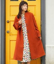 GJEAG30300 Jocomomola(ホコモモラ) 【ポイント2倍】フラワープリントワンピース アイボリー