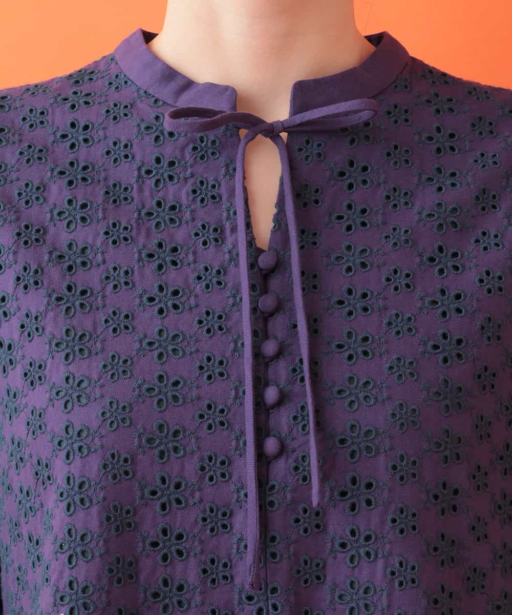 Jocomomola ホコモモラ Combinacion 刺繍レースワンピース イトキンオンラインストア